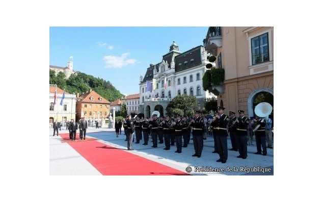 Obisk Françoisa Hollanda, predsednika republike v Ljubljani, 25. julij 2013